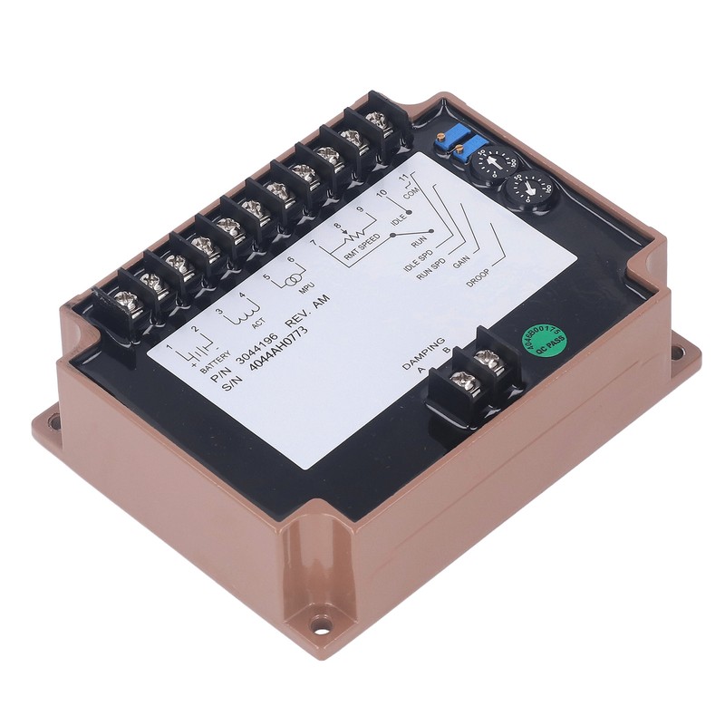 Generator Speed Controller Electronic Engine Governor Slow Start Idle Control
