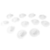 Homeford Mini Cowboy Hat Party Favor, 4-inch, 12-count, White