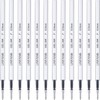 Black Gel Pens Refills, 12 Pack Retractable Gel Ink Pen