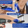 BLEKOO Upgraded Pocket Hole Jig Tool Kit, Pocket Hole Drill