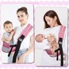 GoaePode Baby Carrier with Side Support Straps, Hands Free Adjustable