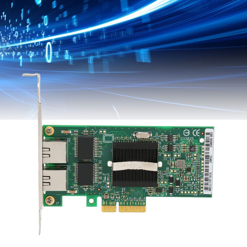 PCI Express PCIe Gigabit 2 RJ45 Port Network Card NIC