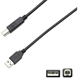 WEARE USB-B a USB-A Cable PC Cable Cable de computadora compatible con Audio-Technica AT2020USB+, bola de nieve azul, TONOR, UHURU UM-925, MAONO AU-PM421 AU-A04, Bonke, Neewer, Dschlzy Micrófono de