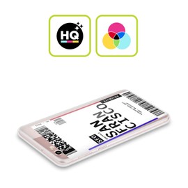 Head Case Designs San Francisco California Luggage Tag 2 Soft Gel Cases Compatible with Oppo F17