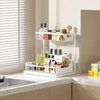 Ceetug Under Kitchen Sink Organizer 2 Tier Pull Out Metal