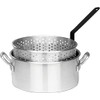 Bayou Classic 1201 10-qt Aluminum Fry Pot Features Perforated Aluminum