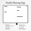 Daily Planner 2026, Calendar & Life Organizer to Improve Time-Management,