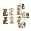 BIUDECO Sachet Pendants for Car 9pcs Hanging Empty Sachets Easy