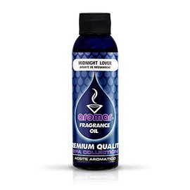 AROMAR Premium Fragrance Oil, 4oz Bottle 2 Pack Long Lasting Aromatic Scent, Fresh and Revitalizing Aromatherapy for Living Room, Bedroom, and Kitchen 8oz Midnight Lover
