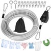 Windspeed Retractable Clothesline Outdoor Heavy Duty Travel Clothesline Retractable Clothes