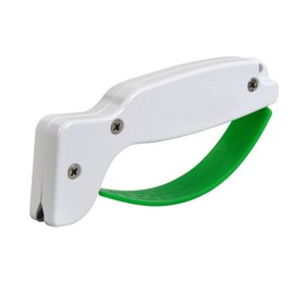 WANGCL Portable Outdoor Hand Sharpener Quick Sharpener Repairs Honey Serrated Blades Cutting Tools (Green)