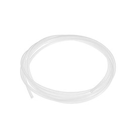 sourcing map Nylon Pipe PA6 Nylon Hose Pneumatic Air Brake Hose for Liquid Transfer 3 mm (0.11 Inch) Inner Diameter x 5 mm (0.19 Inch) External End 3 m White