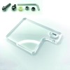 Asateru AP15T Universal Acrylic Liability Sticker Plate for Motorcycle (5mm