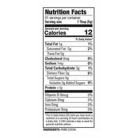 Gefen Premium Dutch Processed Cocoa Kosher for Passover, 16 oz