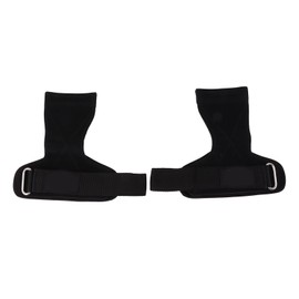 Pull Up Deadlift Straps Assist Wrist Padded Workout Power Lifting Weightlifting Gym Gloves