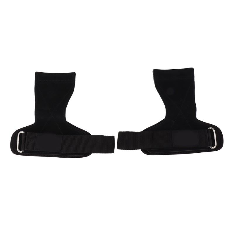 Pull Up Deadlift Straps Assist Wrist Padded Workout Power Lifting