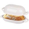 VORRINGARD Enameled Cast Iron Sourdough Bread Oven, Dutch Oven, Loaf