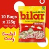 Ahlgrens Bilar Original - 10 Bags x 125g of Swedish
