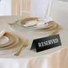 6 Pieces Table Top Reserved Sign Table Signs Reserved Seating