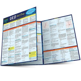 GED Test Prep Mathematical Reasoning: a QuickStudy Laminated Reference Guide (Quick Study Academic)