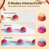 Chewie Ball, Juguete Interactivo para Gatos, Rojo+Verde