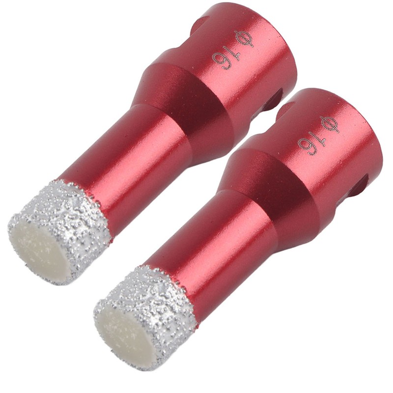 2Pcs Hole Saws Bit Diamond M14 Female Thread Angle Grinder