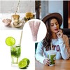 Paper Straws, Colourful Paper Straws, Biodegradable Drinking Straws, for Parties,