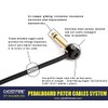 GHOSTFIRE Kit de cable de pedalera sin soldadura DIY ángulo