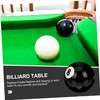 BESPORTBLE 2pcs Billiards Black Practice Cue The Cue Billiards Pool