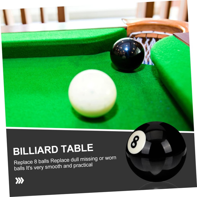 BESPORTBLE 2pcs Billiards Black Practice Cue The Cue Billiards Pool