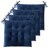 ELFJOY 4 Pack Chair Cushions for Dining Chairs Chair Pads