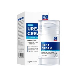 42% de urea con 2% ácido salicílico urea en barra para el cuidado de pies, hidratación profunda y suave para pies secos agrietados, rodillas, codos, m