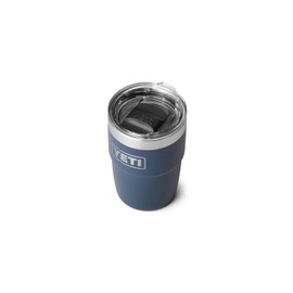 YETI YETI Rambler 8 oz Stackable Cup, Stainless Steel, Vacuum Insulated Espresso Cup with MagSlider Lid, Navy