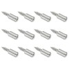 QUARKZMAN Shelf Support Pins, 12 Pieces Shelf Pins, Self Tapping