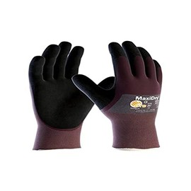 ATG 56425-09B Large MaxiDry 3/4 Dipped Gloves