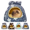 GINIDEAR Guinea Pig Bed, Guinea Pig Hideout House Accessories Warm