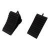 X2 Black Wheel Chocks with Handle