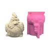 QIXIAMO Flowerpot Molds Silicone Candle Holder Mould Rooster Shape Vase