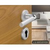 1 Pair Rosettes Hole Cylinder Compatible with Yale Hole Door