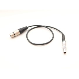 Male 1B 6pin to Female 4pin XLR Power Cable for DJI Ronin-2 & Monitor
