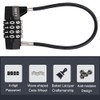 4-Digit U-Lock Bicycle Combination Password Combination Lock Suitcase Lock Luggage