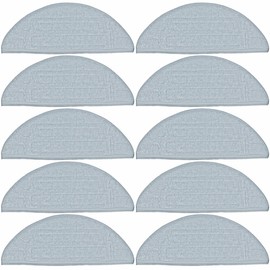 Electropan 10pcs Replacement Mop Pads for Roborock S8 Pro Ultra, Roborock Mop Pads, Roborock Mop Clothes S8 Pro Ultra (mop Pads)