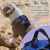 Funfox Dog Harness Large Dog, 2 Clips No Pull Vest