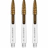 Mission Darts Sabre Shafts | Durable Clear Polycarbonate Stems with