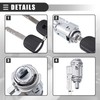 X AUTOHAUX Ignition Switch Lock Cylinder, for Honda Accord 2003-2012,