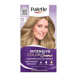 Palette Tinte para cabello Color Creme Rubio Claro 8-0, 50 ml