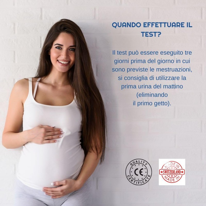 Sanavita Test di Gravidanza - Test Autodiagnostico pratico e veloce