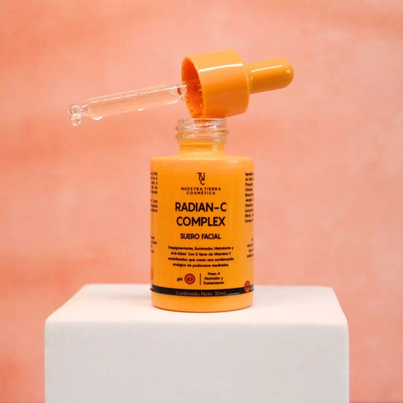 Nuestra Tierra Cosmética Suero Orgánico De Vitamina C Estable Y