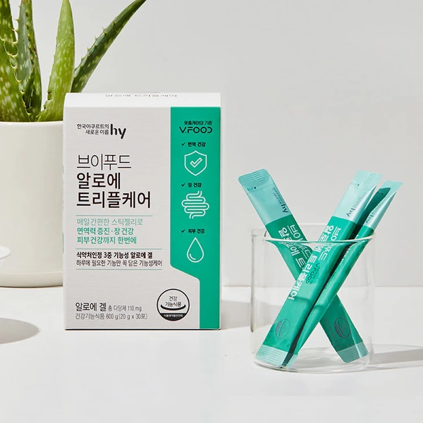 [Korea Yakult] V Food Aloe Triple Care / [한국야쿠르트] 브이푸드