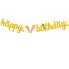Easter Decorations Happy Easter Banner Carrot Bunting Photo Backdrop for
